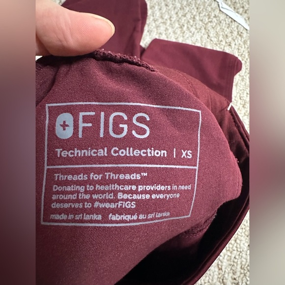 Figs pants scrub with Gray Drawstring size XS - Picture 5 of 8